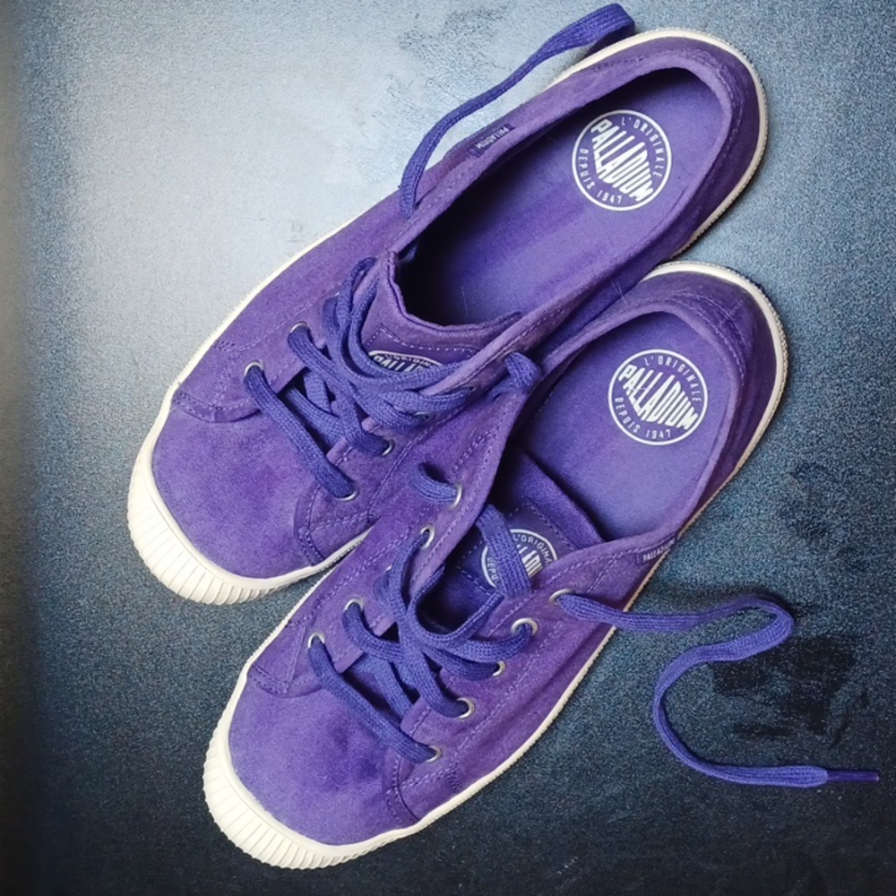 Purple Palladium Sneakers